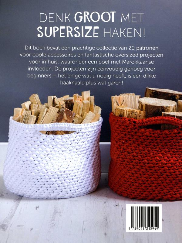 Supersize haken achterkant