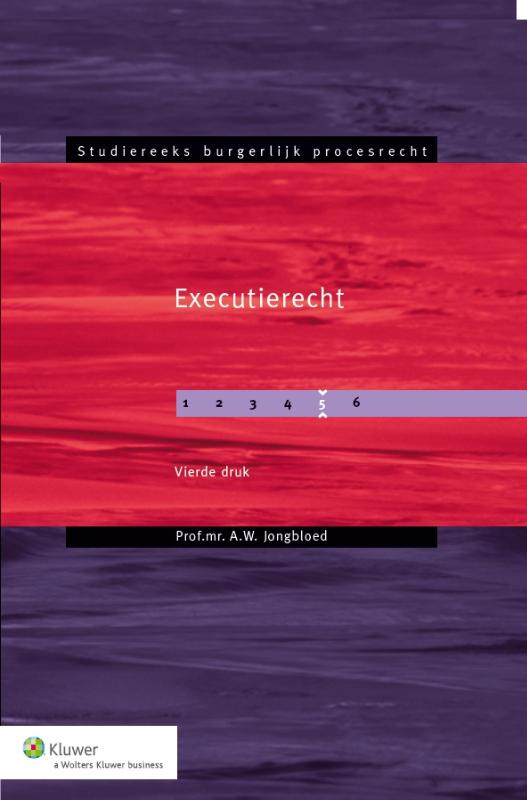 boekenbalie_9789013122237_cover Studiereeks burgerlijk procesrecht 5 - Executierecht