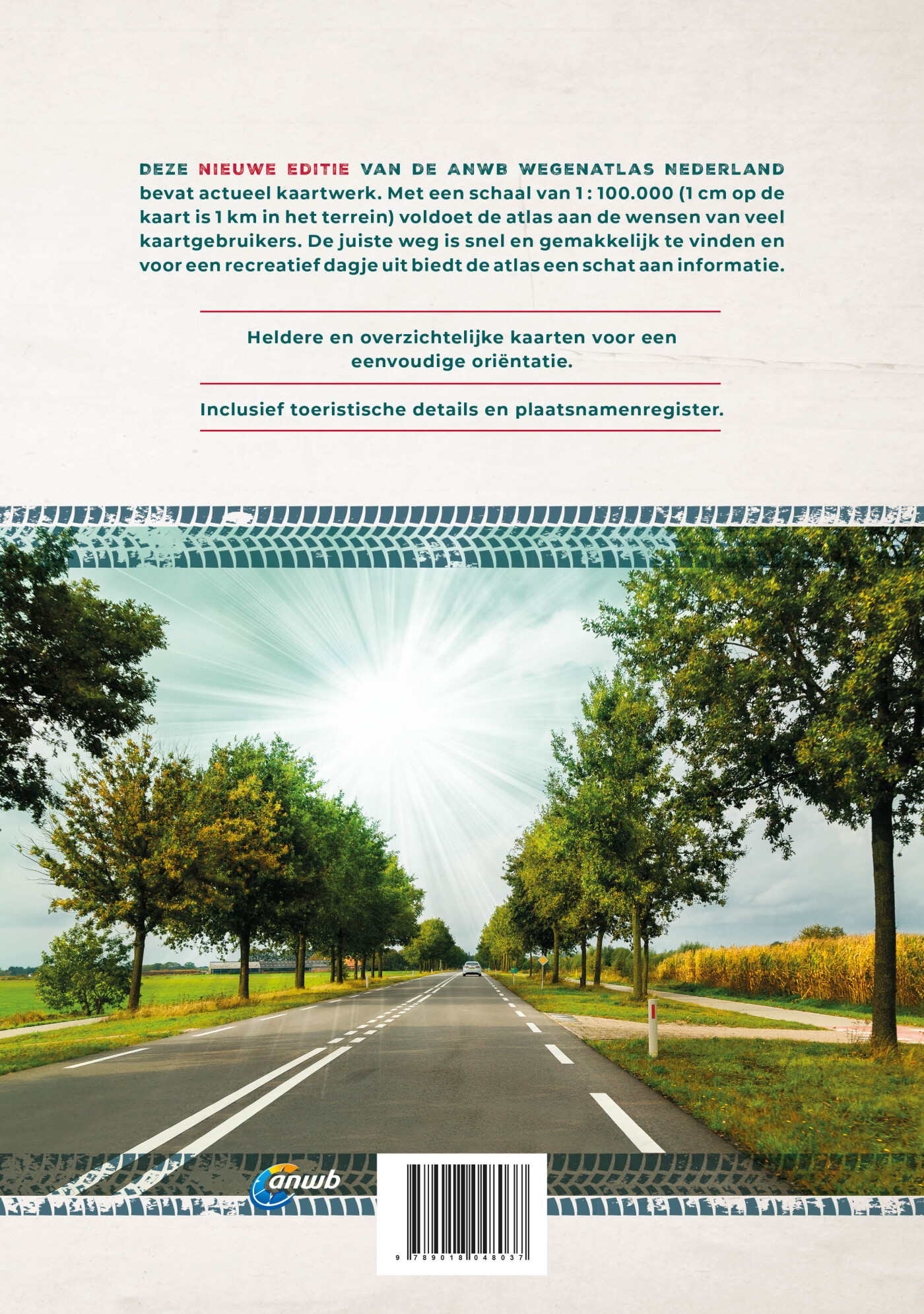 ANWB wegenatlas Nederland / ANWB-wegenatlassen achterkant