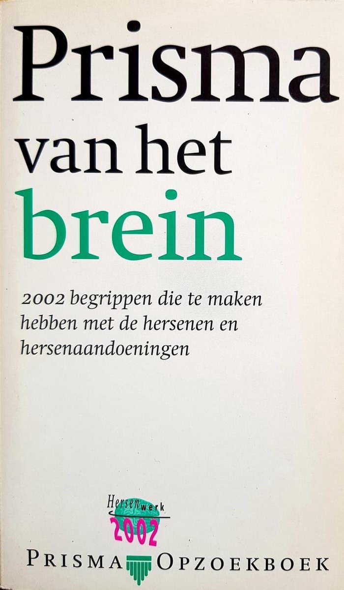 boekenbalie_9789027441072_cover Prisma van het brein / Prisma pocket woordenboek