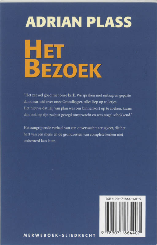 Het Bezoek achterkant