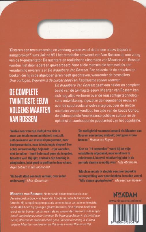 De draagbare Van Rossem De draagbare Van Rossem achterkant