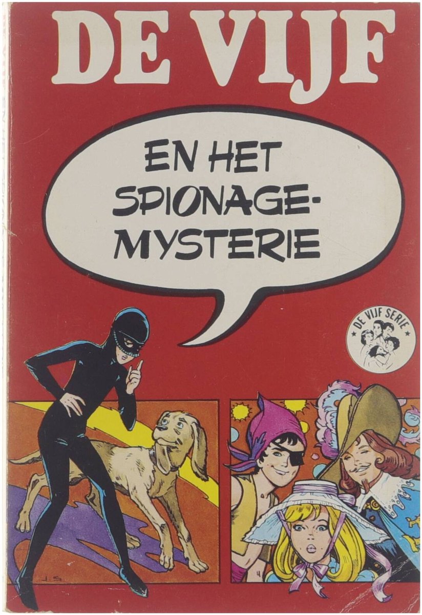 De Vijf en het spionagemysterie : een nieuw avontuur van het vijftal van Enid Blyton