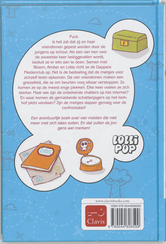 De Dappere Meidenclub / Lollipop achterkant