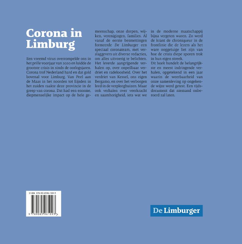Corona in Limburg achterkant