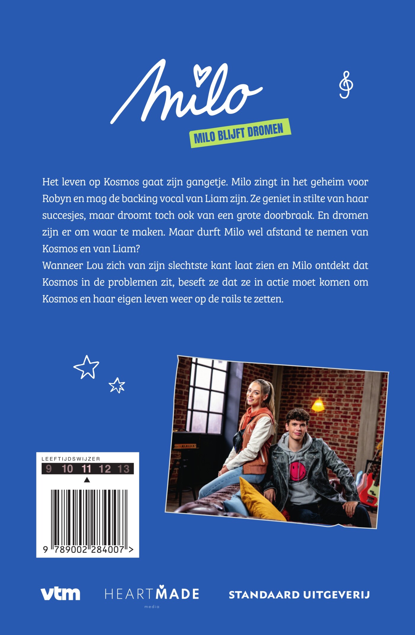 Milo blijft dromen / Milo / 1 achterkant