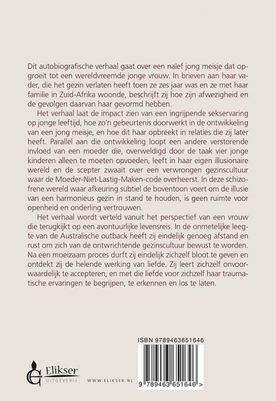 Moeders meisje achterkant
