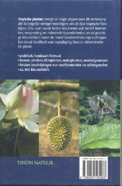 Tirion natuur Tropische planten / Tirion natuur achterkant