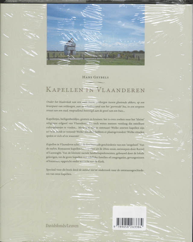 Kapellen in Vlaanderen achterkant