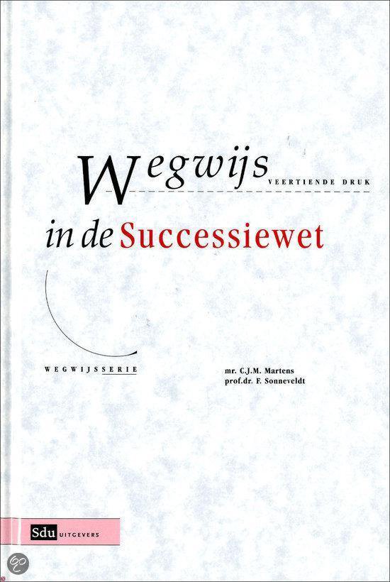 boekenbalie_9789012381963_cover Wegwijs in de Successiewet / Wegwijsserie / 2