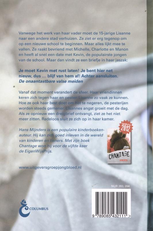 Geen keus Geen keus achterkant