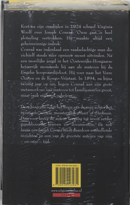 De vele levens van Joseph Conrad achterkant