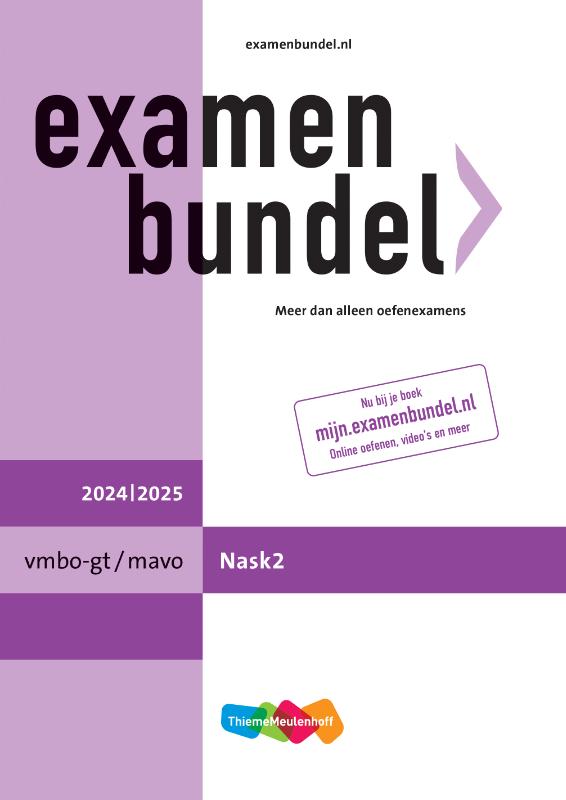 Examenbundel online + boek vmbo-gt/mavo NaSk2 2024/2025