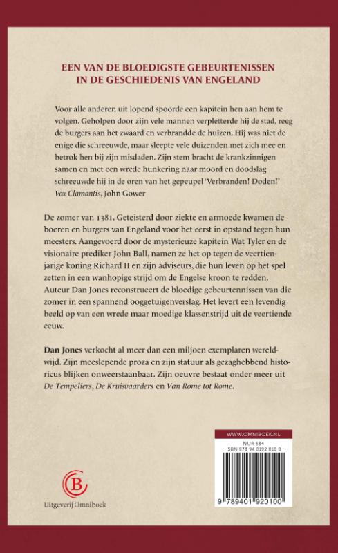 Een bloedige zomer achterkant