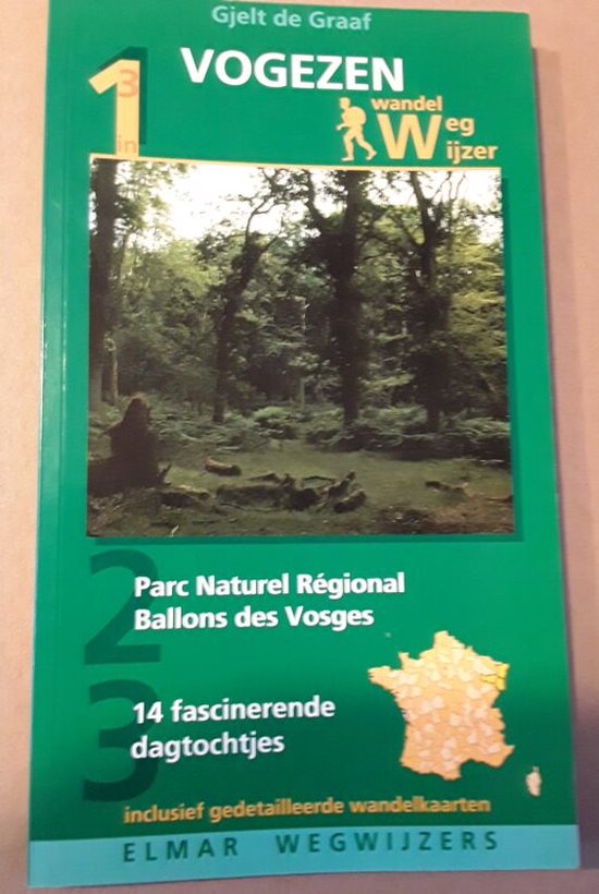 Wandelwegwijzer Vogezen / Elmar wegwijzers