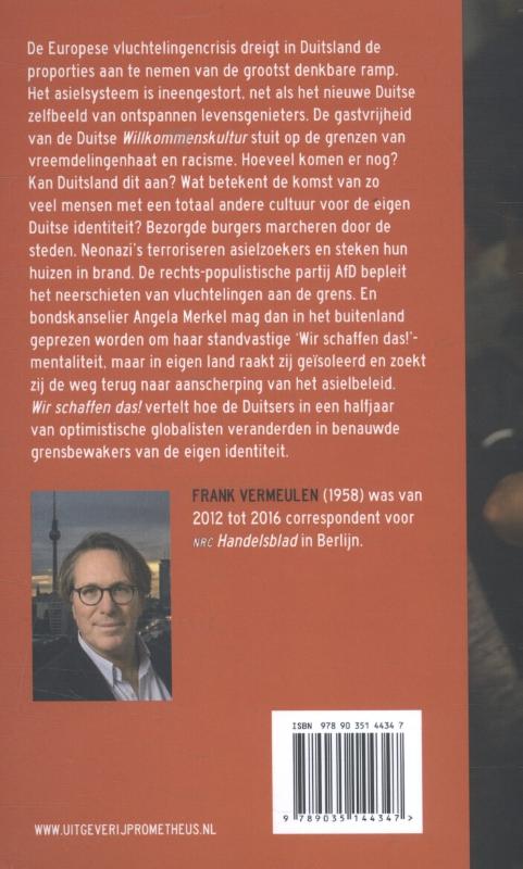 Wir schaffen das! achterkant