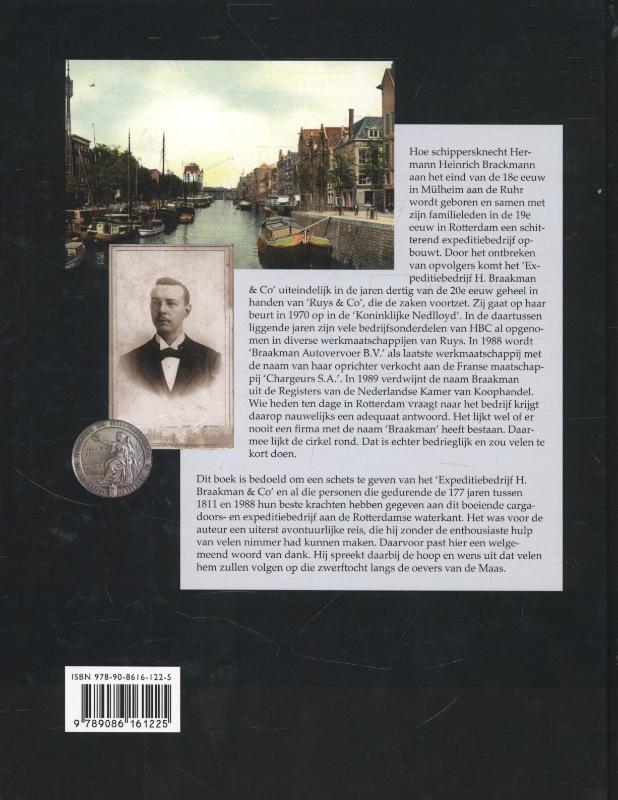 Expeditiebedrijf H. Braakman en Co(1811-1988) / Rederij-boeken / 5 achterkant