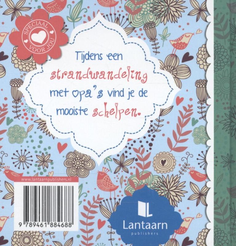 Voor de liefste opa achterkant