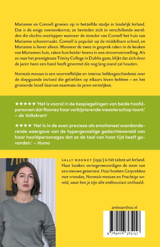 Normale mensen achterkant