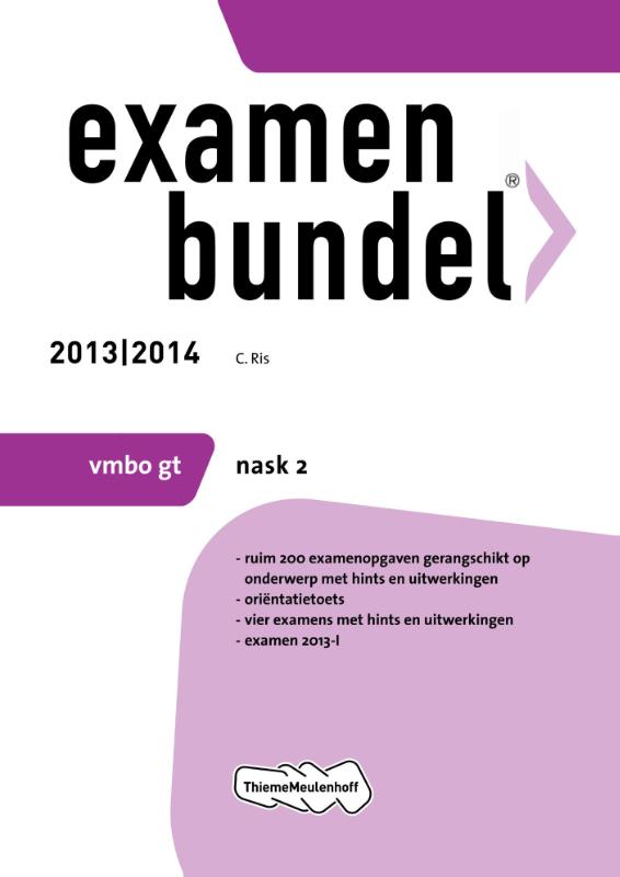 Examenbundel 2013/2014 vmbo-gt nask2