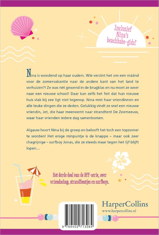 Nina, beachbabe! / BFF / 3 achterkant