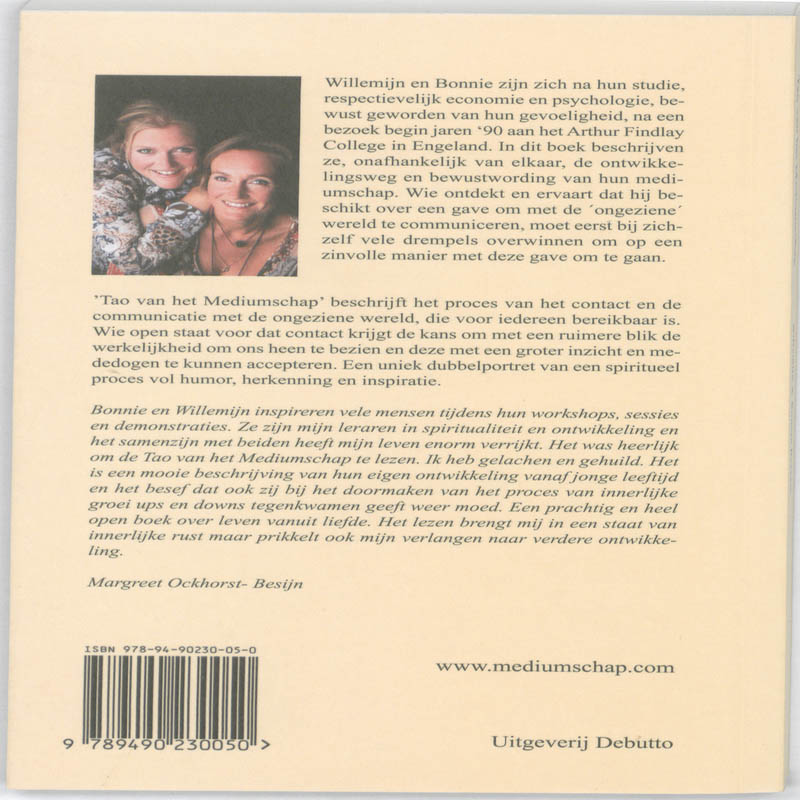 Tao van het Mediumschap achterkant