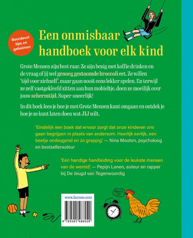 Het geweldige Grote Mensenboek achterkant