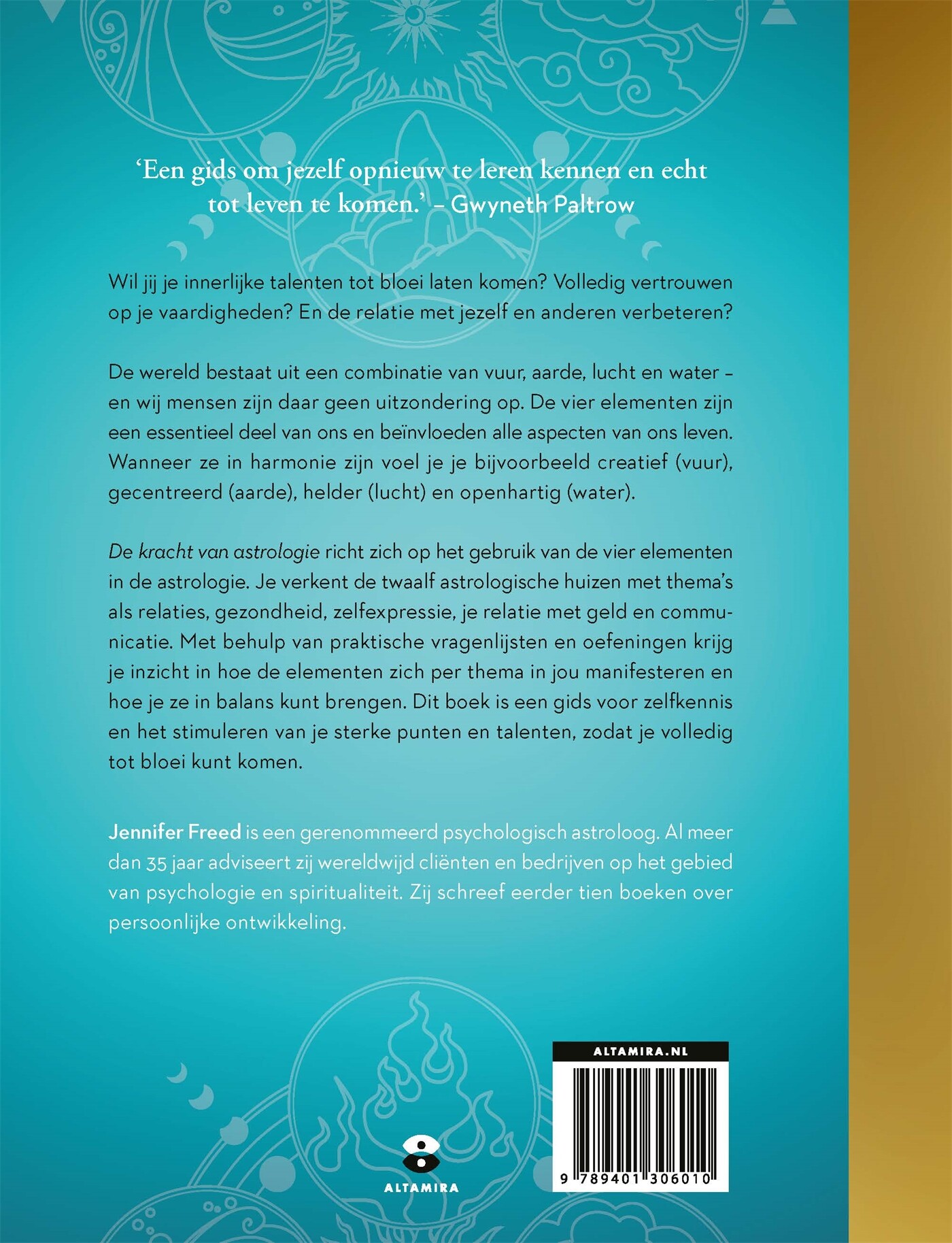 De kracht van astrologie achterkant