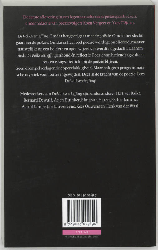 De Volksverheffing achterkant