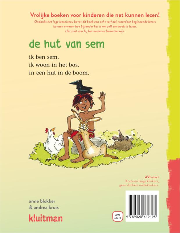 De hut van sem / Lees lees lees achterkant