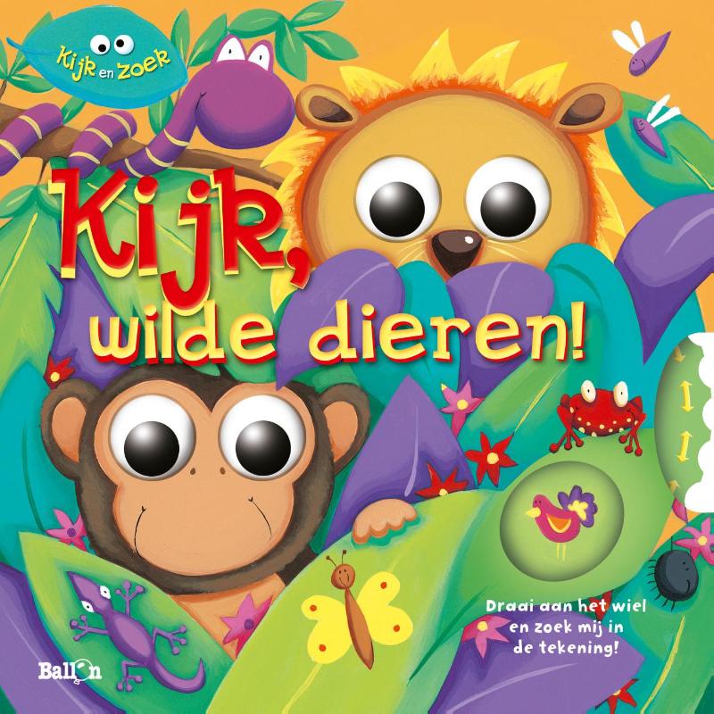 Kijk en zoek - Kijk, wilde dieren