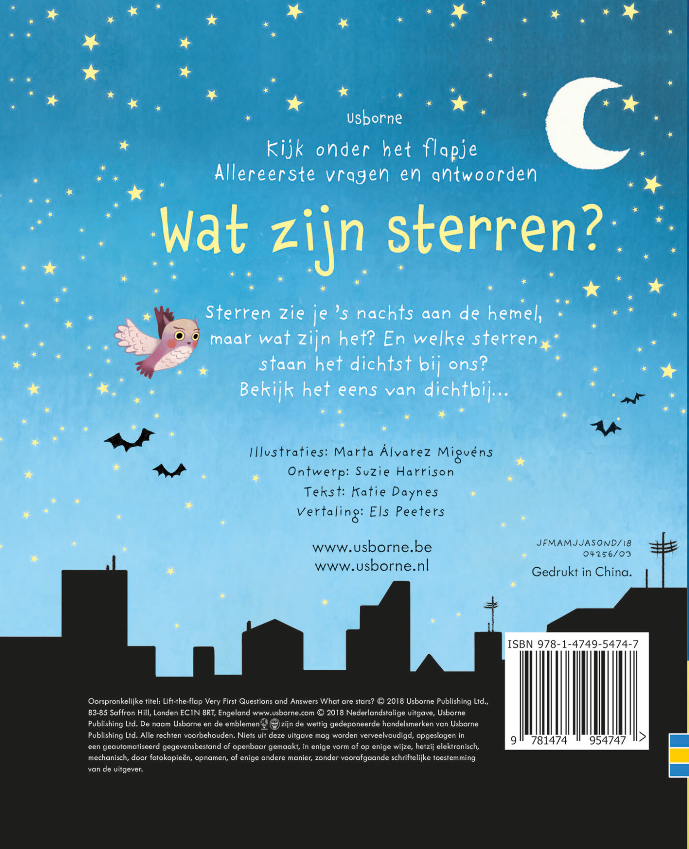 Wat zijn sterren? / Kijk onder het flapje achterkant