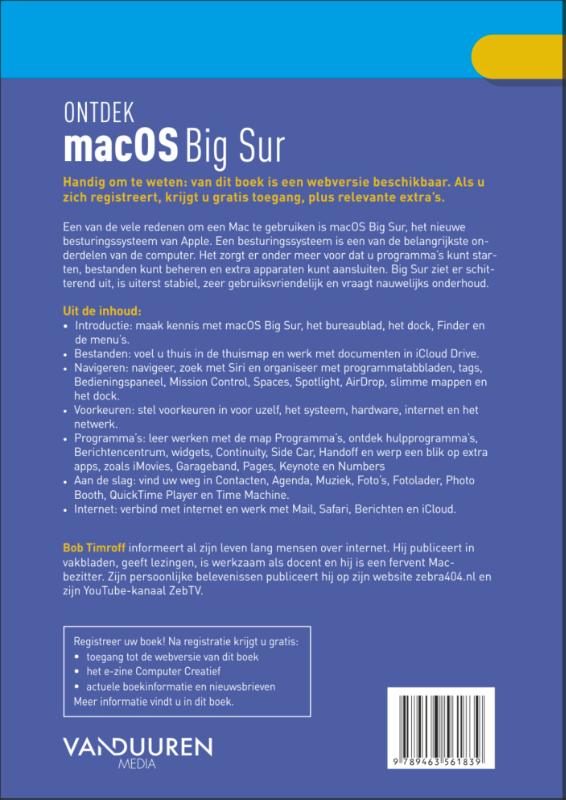 Ontdek macOS Big Sur / Ontdek achterkant