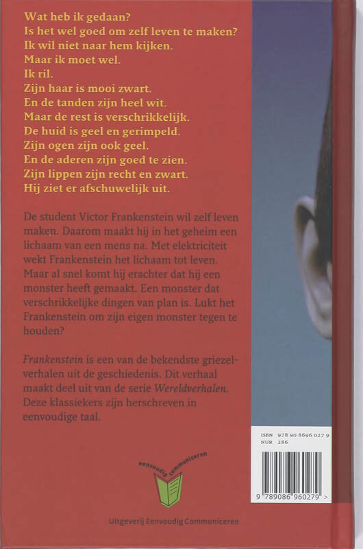 Frankenstein / Wereldverhalen / 3 achterkant