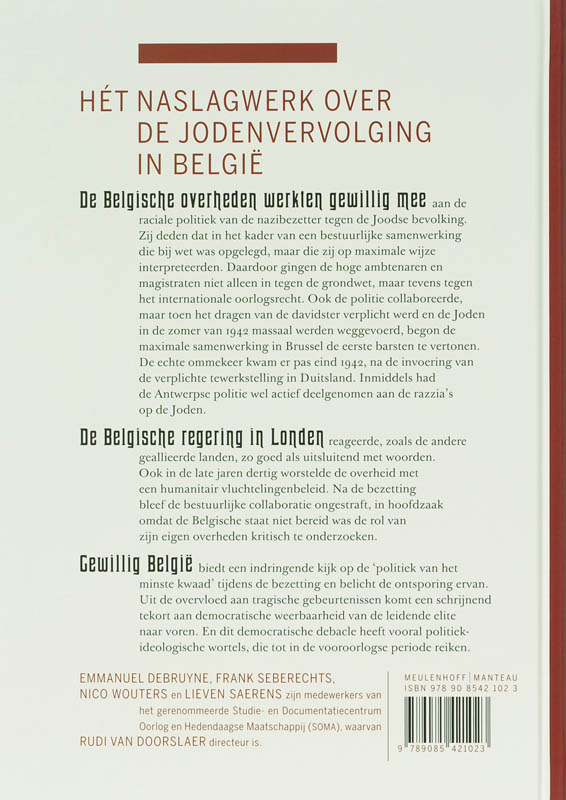 Gewillig België achterkant