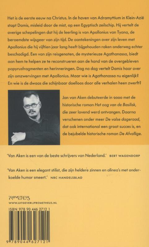 De dwaas van Palmyra achterkant