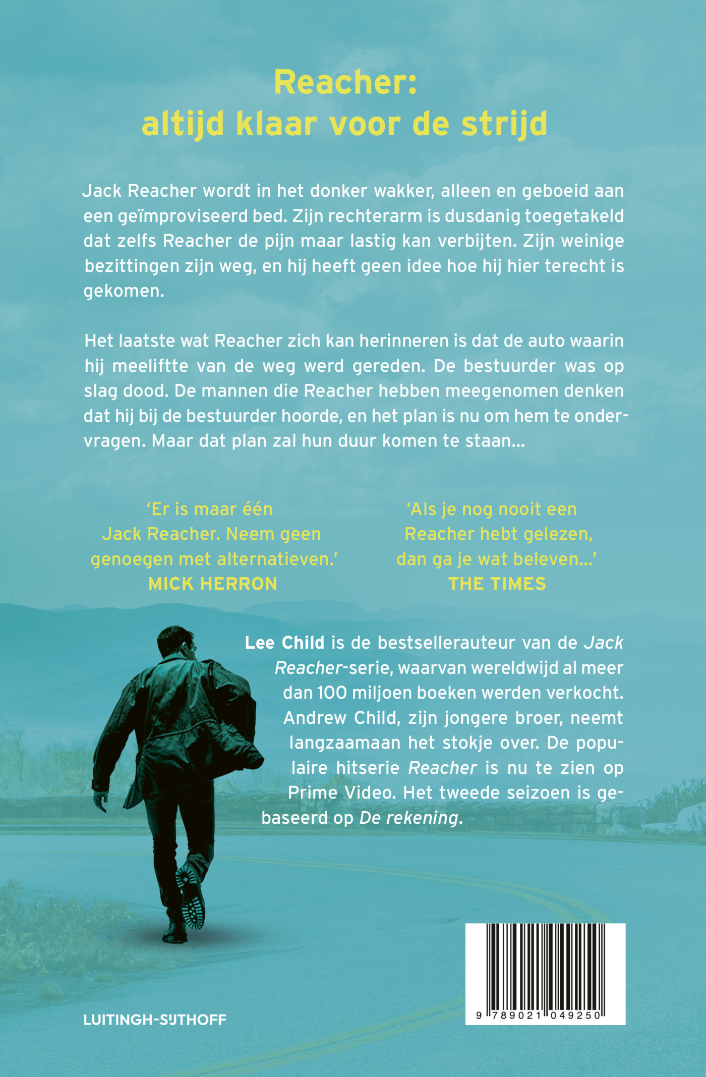 In de val / Jack Reacher / 29 achterkant