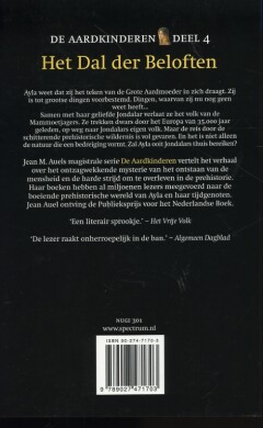 Het dal der beloften / De Aardkinderen / 4 achterkant