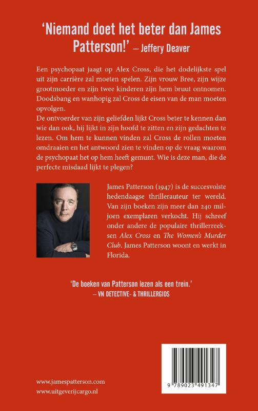 Doodswens / Alex Cross / 20 Doodswens / Alex Cross / 20 achterkant