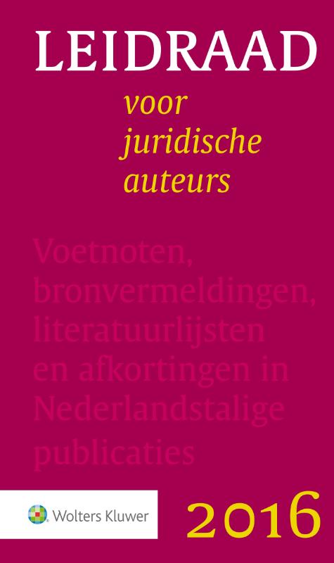 boekenbalie_9789013134964_cover Leidraad voor juridische auteurs 2016