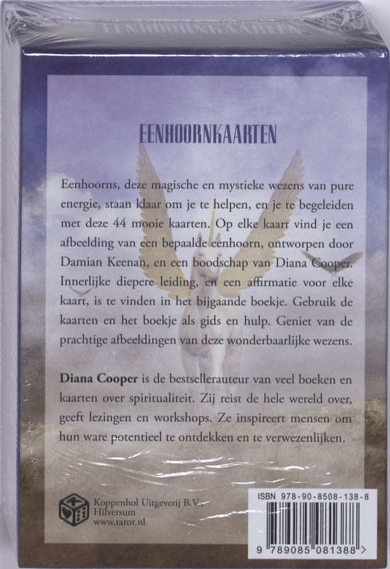 Eenhoornkaarten achterkant