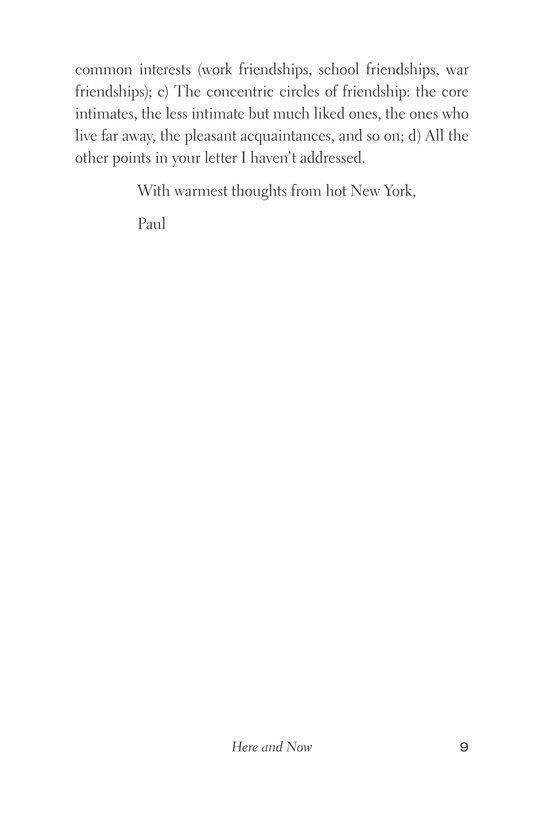 Here And Now