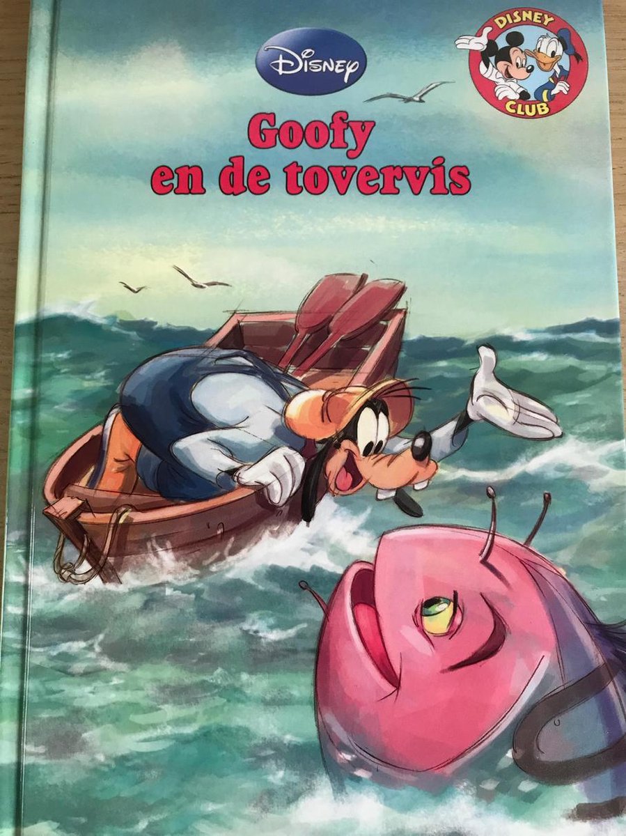 53 goofy en de tovervis Walt disney boekenclub