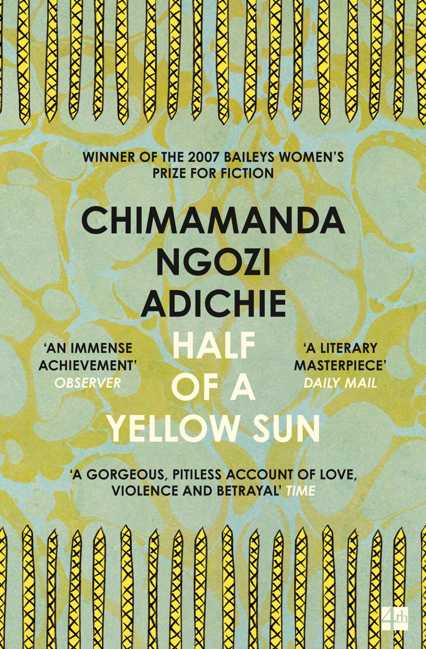 Half of a yellow sun