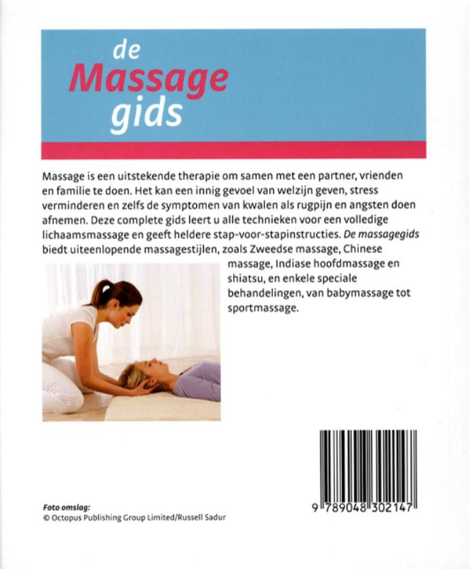 De massagegids achterkant