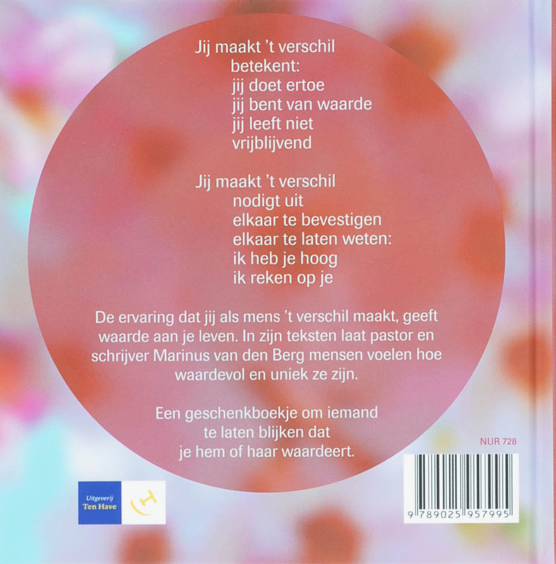 Jij maakt het verschil achterkant
