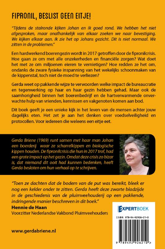 Fipronil, beslist geen eitje! achterkant