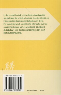 Kreta / Deltas wandelgids / 8 Kreta / Deltas wandelgids / 8 achterkant