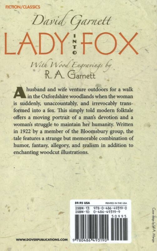 Lady Into Fox achterkant