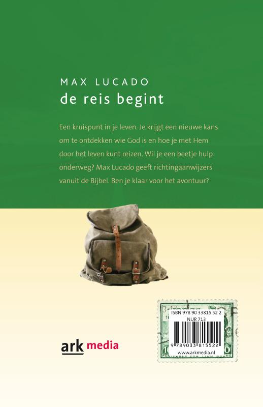 De reis begint achterkant